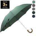 【ポイント3倍】フォックスアンブレラズ FOX UMBRELLAS 傘 折りたたみ傘 BROWN MAPLE CROOK HANDLE TEL1 メンズ【英国ブランド】【レイングッズ】