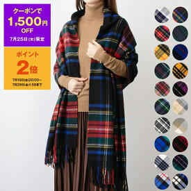 【10％OFFクーポン対象】ジョンストンズ JOHNSTONS カシミア大判ストール（カシミヤ） CASHMERE TARTAN STOLE WA000056 WA56【英国】