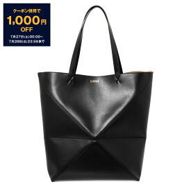 【10％OFFクーポン＆ポイント3倍】ロエベ LOEWE バッグ メンズ トートバッグ PUZZLE FOLD TOTE LARGE [パズルフォルド トート ラージ] B933Q18X01 7788 1100 BLACK【A4】