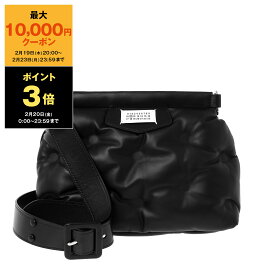 【最大2,025円クーポン】メゾンマルジェラ MAISON MARGIELA バッグ 2WAYショルダー/クラッチバッグ ブラック GLAM SLAM CLASSIC SMALL [グラムスラム] レディース SB1WG0028 P4300 T8013 BLACK【2025AW】