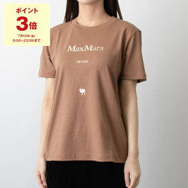 【ポイント5倍】マックスマーラ S MAX MARA レディース 半袖Tシャツ QUIETO [コットン ジャージー Tシャツ] 19971011【2024SS】