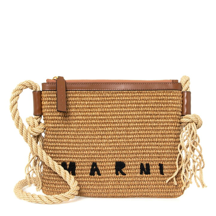 楽天市場】マルニ MARNI バッグ レディース かごバッグ ショルダー 