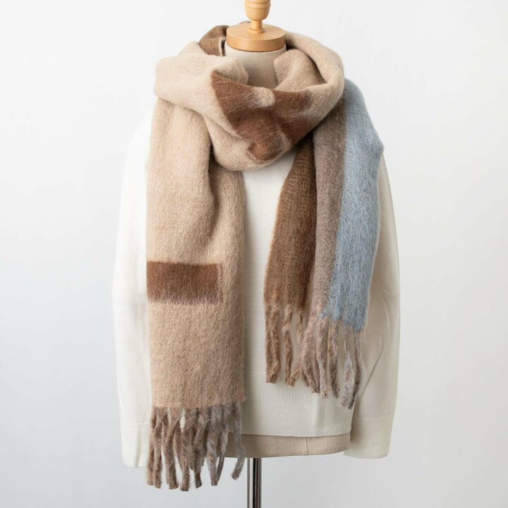 楽天市場】マルニ MARNI マフラー MOHAIR AND WOOL SCARF WITH MAXI  