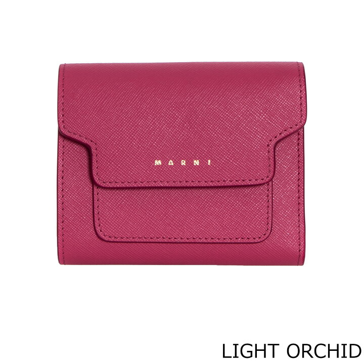 楽天市場】マルニ MARNI 財布 レディース 三つ折り財布 SQUARE WALLET  