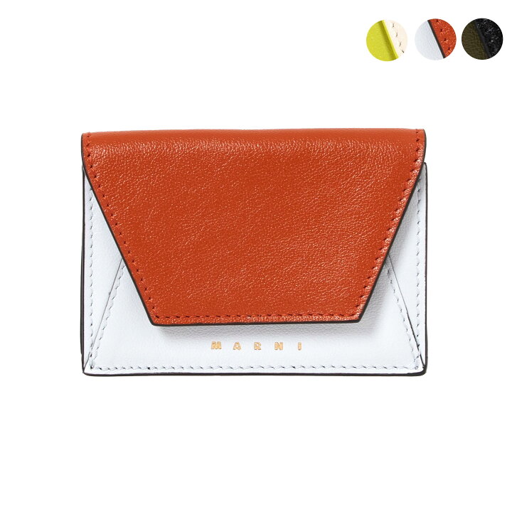 楽天市場】マルニ MARNI 財布 レディース 三つ折り財布 TRI-FOLD 