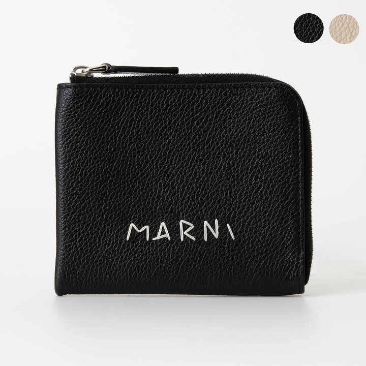楽天市場】マルニ MARNI 財布 レディース L字ファスナー財布/コイン 