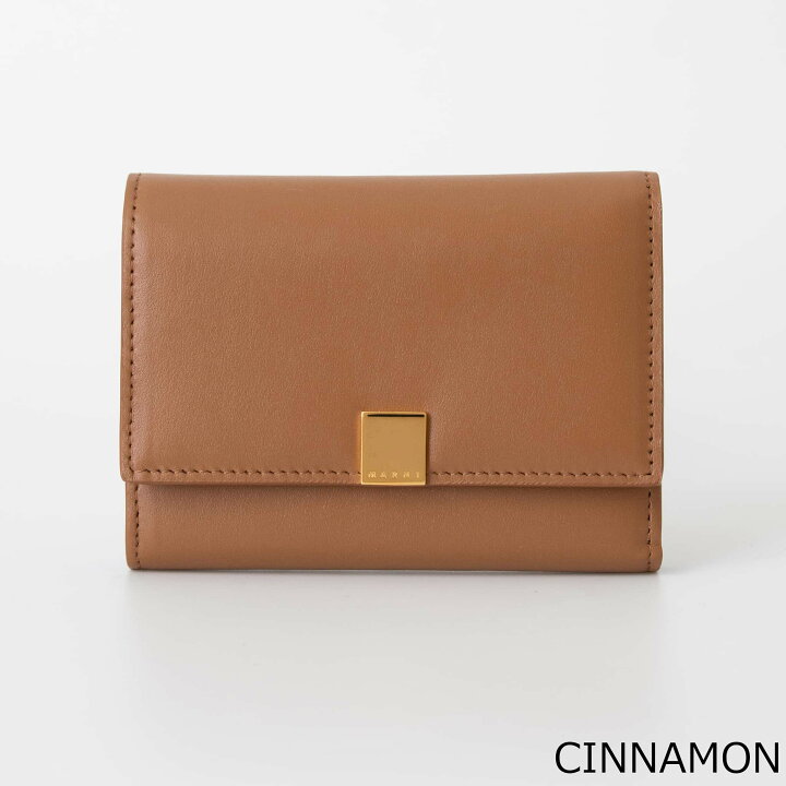 楽天市場】【最大10,000円クーポン】マルニ MARNI 財布 レディース 三  