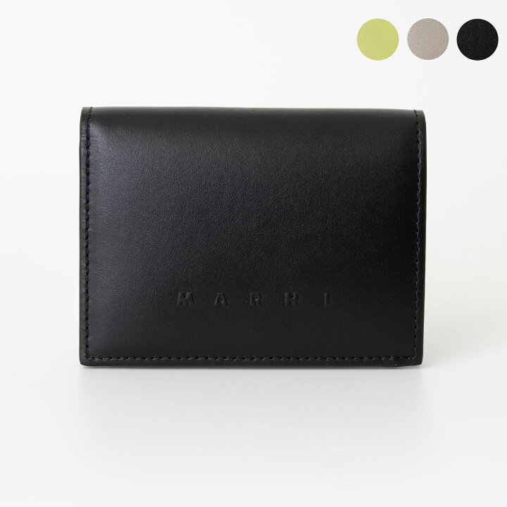 楽天市場】マルニ MARNI 財布 レディース 二つ折り財布 RAISED MARNI  