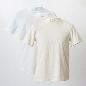 メゾンマルジェラ MAISON MARGIELA メンズ レディース 半袖Tシャツ（3枚セット） シェーズオブホワイト T-SHIRT S50GC0687 S23973 963 SHADES OF WHITE【PUP20】