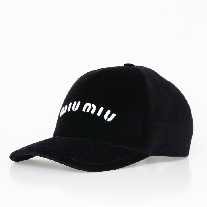 楽天市場】ミュウミュウ MIU MIU 帽子 レディース キャップ VELVET 