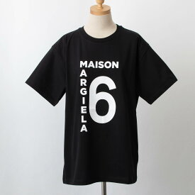 エムエム6 メゾンマルジェラ MM6 MAISON MARGIELA レディース Tシャツ オーバーサイズ ブラック S52GC0249 S24311 900 BLACK