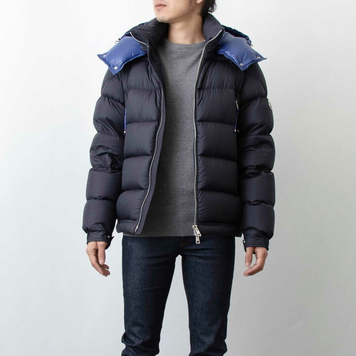 楽天市場】モンクレール MONCLER メンズ ダウンジャケット ネイビー 