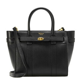 マルベリー MULBERRY バッグ レディース 2WAYハンド/ショルダーバッグ ブラック MINI ZIPPED BAYSWATER [ミニ ジップド ベイズウォーター] HH4949 205 A100 BLACK 【英国】【2024SS】