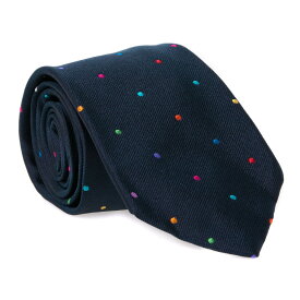 ポールスミス PAUL SMITH ネクタイ ネイビー（ドット柄） MEN TIE MULTI SPOT M1A 0TIE J41198 47 NAVY【英国】