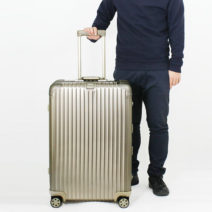 楽天市場】リモワ RIMOWA トパーズ チタニウム 82L TOPAS TITANIUM 4輪  
