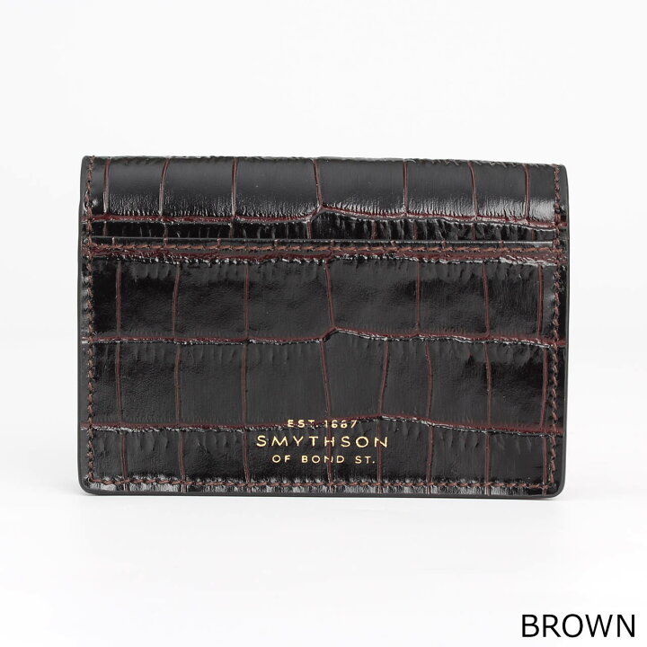 楽天市場】【ポイント2倍】スマイソン SMYTHSON 名刺入れ（カード  