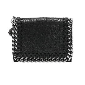 ステラマッカートニー STELLA McCARTNEY 財布 レディース 三つ折り財布 ブラック FALABELLA MINI WALLET [ファラベラ] 521371 W9132 1000 BLACK 【英国】【ミニ財布】