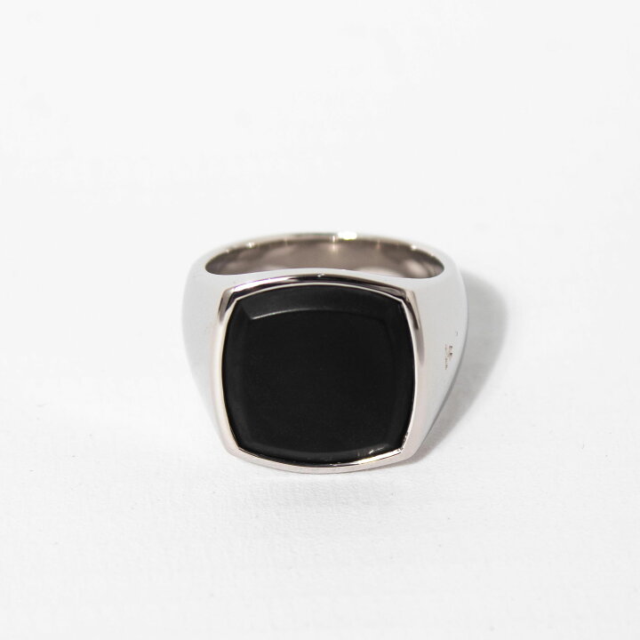 楽天市場】トムウッド TOM WOOD リング 指輪 CUSHION BLACK ONYX (M 