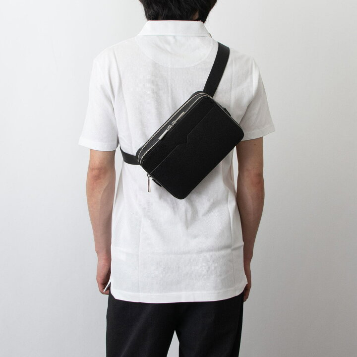 楽天市場】ヴァレクストラ VALEXTRA バッグ メンズ 2WAYボディバッグ  