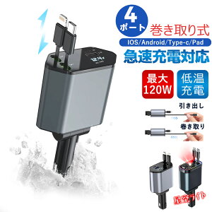 ڋʉiIҏIyő120W }SzVK[\Pbg USB }[d J[`[W[ X}z[d R[h Type-C Lightning PD}[d LED\d [d ԍڏ[d }[d 12