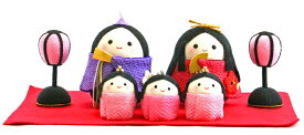 [エントリーでポイント＋9倍以上！] 雛人形 リュウコドウ 新おにぎり雛 五人揃い ひな人形