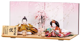 雛人形 平安豊久 コンパクト 御所雛 稚児雛 天竜杉 親王飾り なな ひな人形 HJ-070 p17