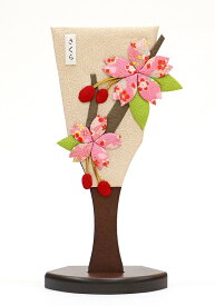 姫羽子板 さくら 正月飾り 26cm