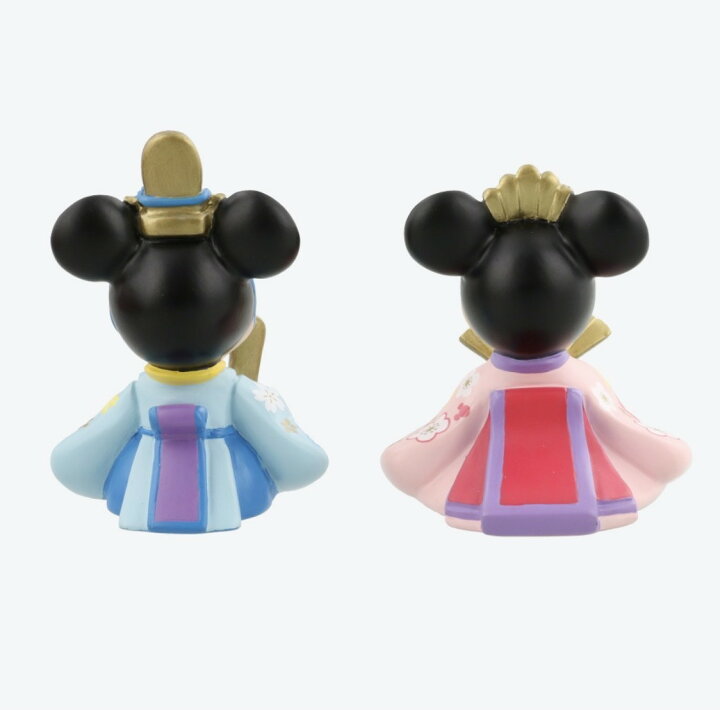 楽天市場 ディズニー 雛人形 21年版 東京ディズニーリゾート限定 ミッキーとミニーのひな人形 ３人官女 ひなまつり Chiba Mart 楽天市場店