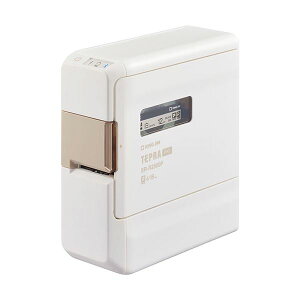 (�C���{�C�X�Ή�)KING JIM �L���O�W�� ���x���v�����^�[�e�v��PRO �z���C�g KJ-SR-R2500P-WH