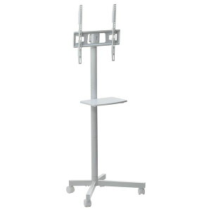 (�C���{�C�X�Ή�)�e���r�X�^���h �e���r�� ��625mm �z���C�g 23�`55�^�Ή� �L���X�^�[�t �I�t �ȃX�y�[�X �������� 3�i�K �X�`�[�� TV�X�^���h�y����s�z