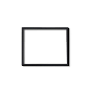 (インボイス対応)デッサン額縁/フレーム 【八ツ切サイズ 303×242mm】 ダークブラウン 壁掛けひも付き 化粧箱入り 5767