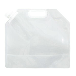 (インボイス対応)(まとめ)非常用給水袋 5L【×10セット】