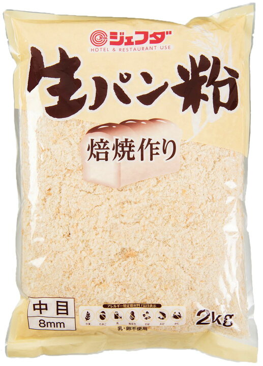 ジェフダ　焙焼作り生パン粉(中目)　1kg