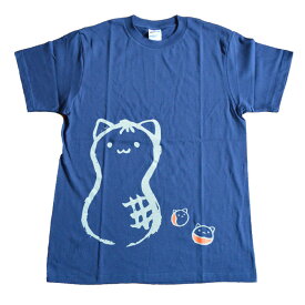 ぴーにゃっつ　和柄Tシャツ　ぴーにゃっつ 千葉 ゆるキャラ Tシャツ 和柄