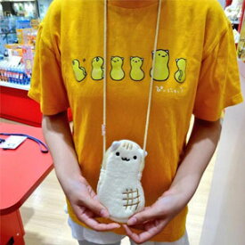 ぴーにゃっつ　ネックポーチ