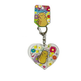 ぴーにゃっつ　アクリル回転キーホルダー【ネコポス対応】