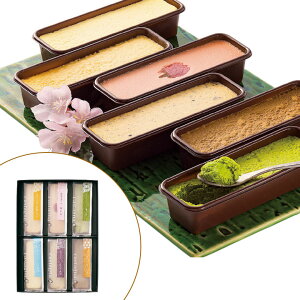 \100円offクーポン/和のチーズケーキ6種セット【AP】 お歳暮 御歳暮 冬ギフト 帰省 グルメ 人気 おすすめ ギフト 贈答 取り寄せ お取り寄せグルメ カスターニャ 抹茶 ほうじ茶 黒ごま醤油 さ