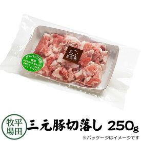 【H自宅】平田牧場 三元豚【切り落とし　250g】お取り寄せグルメ 高級 お取り寄せグルメ テレビ 国産 豚肉 自宅用 焼肉 豚肉 切り落とし 豚肉 バラ