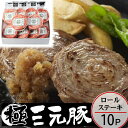 ＼最大200円offクーポン／お中元 平田牧場 三元豚ロールステーキ【10個入】【冷凍】引越し 転勤 職場 異動 お取り寄せグルメ ギフト 肉 お礼 内祝い 豚肉 ギフトセット ステーキ肉 平田牧場 グルメ ギフト 焼肉 ステーキ hsf19-