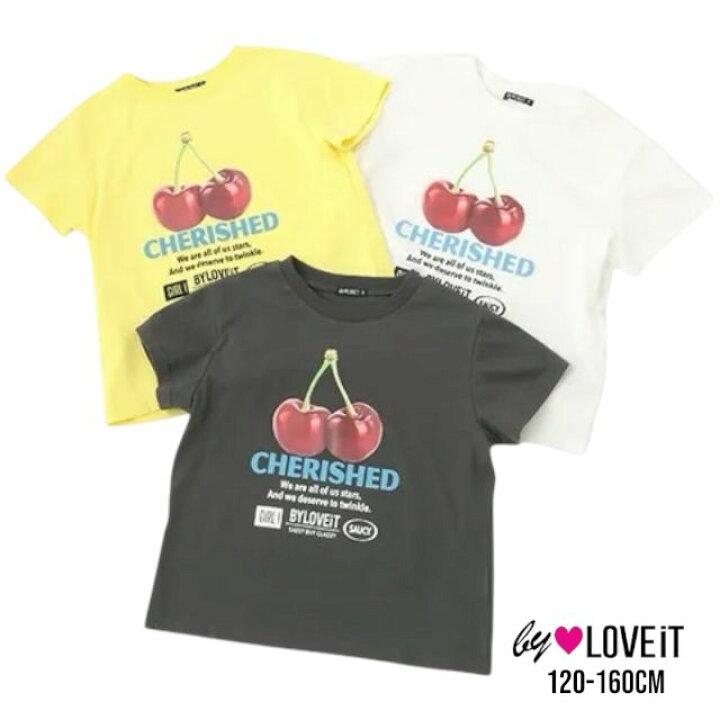 楽天市場】【アウトレット】by LOVEiT チェリーTシャツ No.7852210 