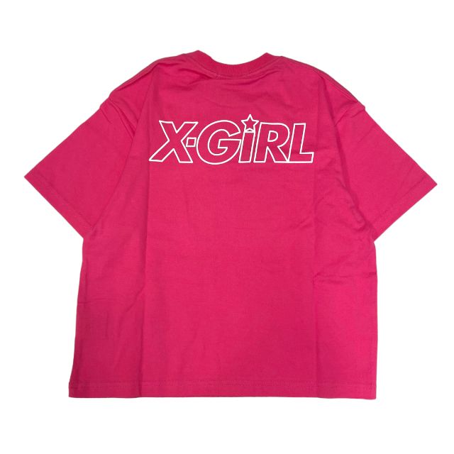 楽天市場】【2024春夏新作】X-girl stages ボックスロゴ半袖Ｔシャツ
