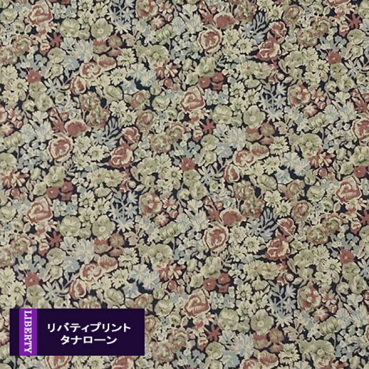 楽天市場】リバティプリント【タナローン/エターナル】Chive（チャイブ  