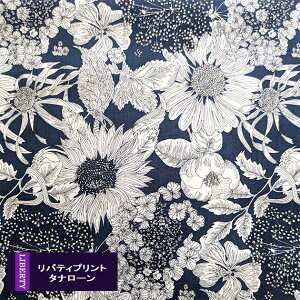 リバティプリント【タナローン/エターナル】スイムダンクレア(紺地 ZE)SwimDunclare 5672515s-ze