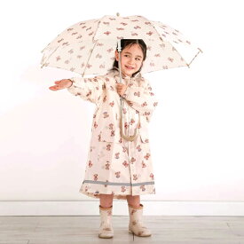 SLAP SLIP スラップスリップ レインブーツ（ベージュ）クマさんプリント 1820-71605 13～18cm【送料500円(沖縄・北海道除く)】