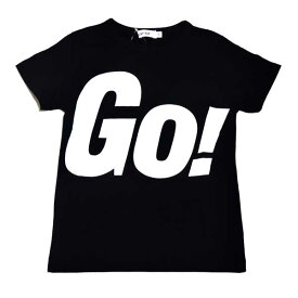 SLAP SLIP スラップスリップ GO！プリント半袖Tシャツ　(ブラック) 1815-12558 80-130cm 【メール便(送料全国220円）対応】