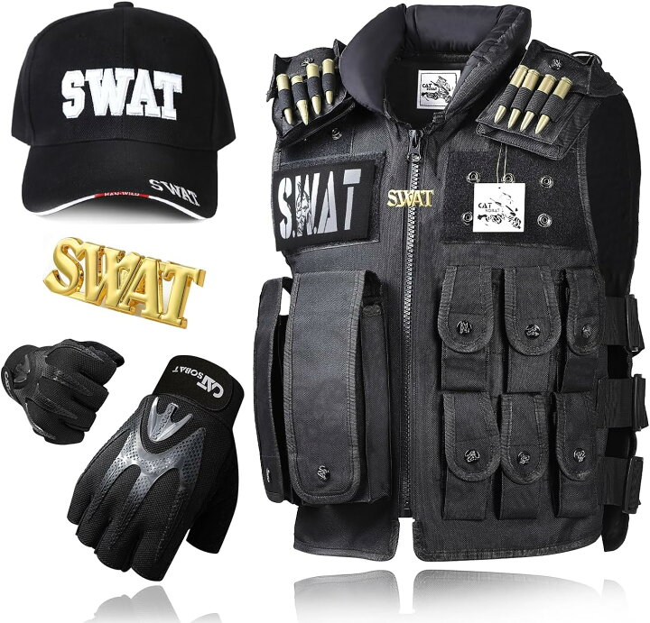 楽天市場】【即日発送・最短翌日お届け】SWAT コスプレ タクティカル 