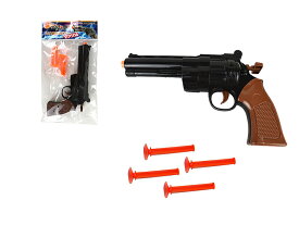 ソフト吸盤ピストルマグナム 10個セット玩具　おもちゃ　子供用キッズ　男の子　吸盤弾　銃