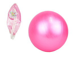 カラーボール パール ピンク12個セット玩具　おもちゃ　子供用ゴムボール　アウトドア　パールカラー