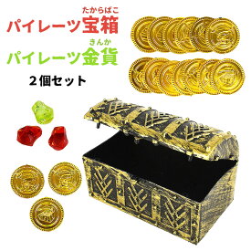 パイレーツコレクション宝箱と金貨セット玩具　おもちゃ　子供用　キッズ男の子　海賊　コイン