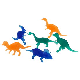 カラフルダイナソーおもちゃ　水遊び　お風呂すくい遊び　恐竜